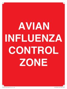 AVIAN INFLUENZA CONTROL ZONE